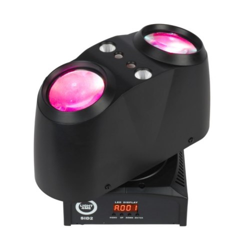LIGHT4ME SID2 - Multiefekt świetlny LED 4w1 efekt beam/laser/stroboskop