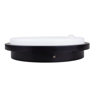 MACLEAN LAMPA LED Z CZUJNIKIEM RUCHU, CZUJNIK PIR, KOLOR CZARNY, 10W, IP65, 1000LM, BARWA NEUTRALNA MCE525 B