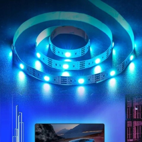 Taśma świetlna Vention RGB FPC LED z pilotem IR zasilanie USB 5V 2m