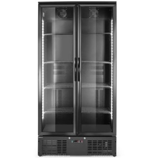 Lodówka chłodziarka barowa 2-drzwiowa 8 półek LED 384 l 365 W ARKTIC