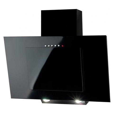 Okap kominowy AKPO WK-4 NERO ECO 50 cm | LED liniowy | czarny