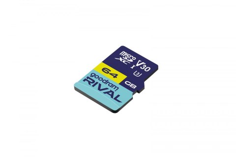 Karta pamięci microSD 64GB Rival UHS-I V30 U3 C10 100/70MBs