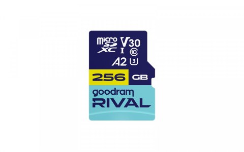 Karta pamięci microSD 256GB Rival UHS-I V30 U3 C10 A2 170/120MBs