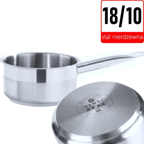 Rondel Profi Line bez pokrywki 1,5 l śr. 160 mm - Hendi 830055 Hendi