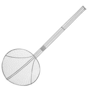 Cedzak sitko do smażenia w głębokim oleju ze stali nierdzewnej śr. 200 mm - Hendi 640609 Hendi