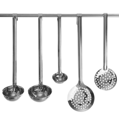 Łyżka cedzakowa HACCP ze stali Kitchen Line śr. 115 mm - Hendi 528204 Hendi