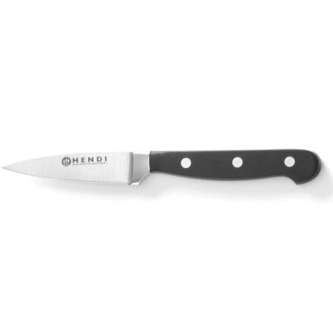 Profesjonalny nóż do obierania kuty ze stali Kitchen Line 90 mm - Hendi 781395 Hendi