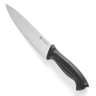 Profesjonalny nóż kucharski czarny HACCP 180 mm - Hendi 842607 Hendi