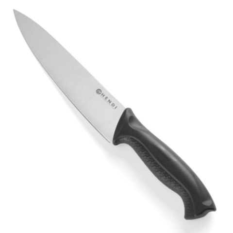 Profesjonalny nóż kucharski czarny HACCP 180 mm - Hendi 842607 Hendi