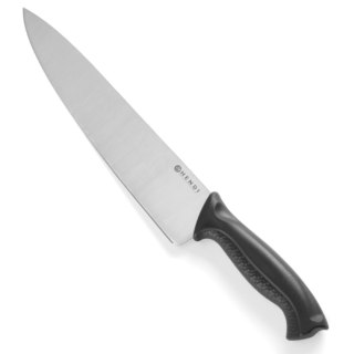 Profesjonalny nóż kucharski czarny HACCP 240 mm - Hendi 842706 Hendi