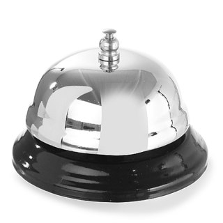 Dzwonek hotelowy na recepcję stalowy śr. 85mm - Hendi 595008 Hendi