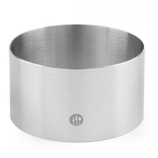 Rant piekarniczy cukierniczy okrągły ze stali nierdzewnej wys. 60mm śr. 140mm Hendi 512340 Hendi