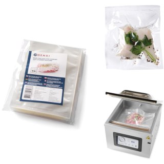 Worki do gotowania Sous vide i do pakowarek prózniowych komorowych 250x350mm 100szt. Hendi