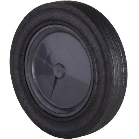 Koło kółko do kubła kontenera na odpady gumowe śr. 250mm PRO-LINE