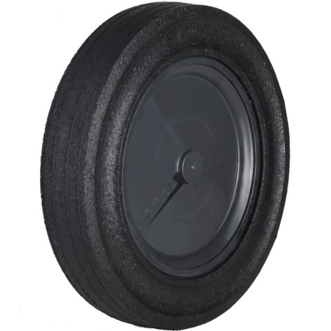 Koło kółko do kubła kontenera na odpady gumowe śr. 250mm PRO-LINE