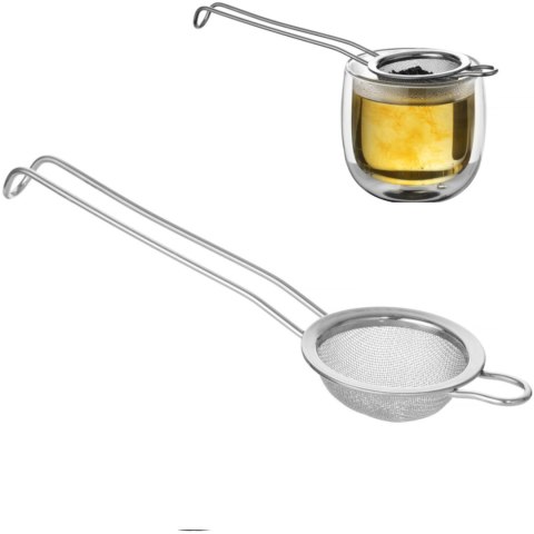 Sitko barmańskie do drinków koktajli stalowe śr. 65 mm Bar Up