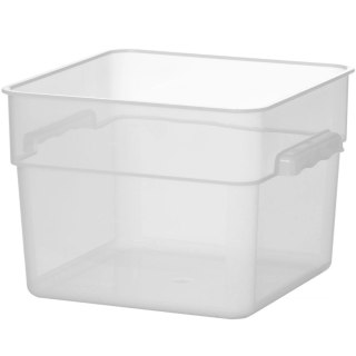 Pojemnik spożywczy do przechowywania żywności z podziałką 11.4 l 290 x 290 x 210 mm - Hendi 870945 Hendi