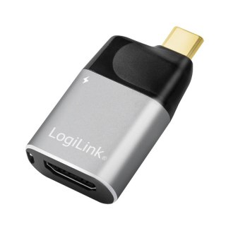 Adapter USB Type-C, do HDMI-A + USB-C, 4K LogiLink
