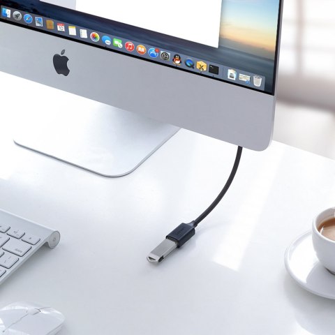 Przedłużacz adapter do kabla przewodu USB 2.0 50cm czarny UGREEN