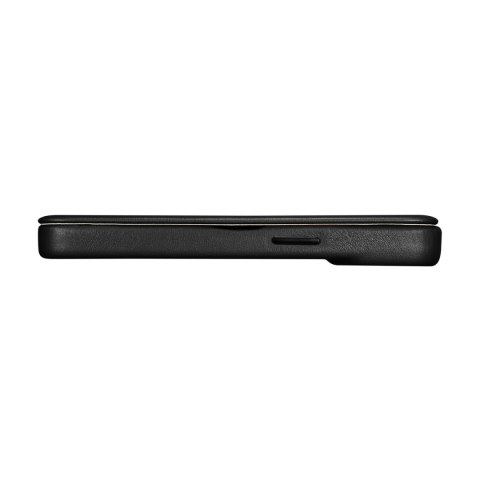 Skórzane etui iPhone 14 Plus z klapką magnetyczne MagSafe CE Premium Leather czarny