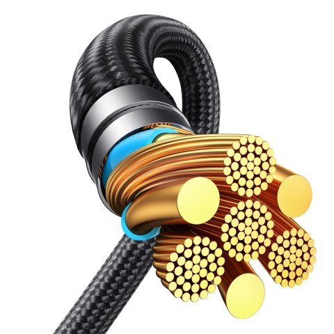 2w1 Kabel przewód Speedy Series USB-C - 2x USB-C 1.5m czarny JOYROOM