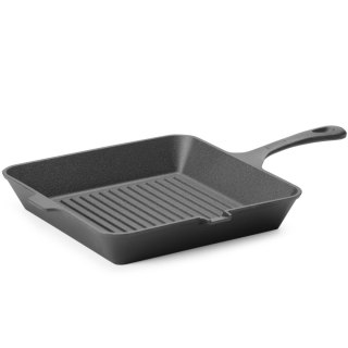 Patelnia do grillowania mięs warzyw żeliwna 265 x 265 mm Hendi