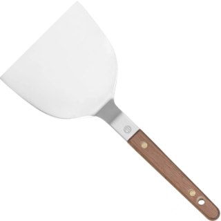 Łopatka do Teppanyaki burgerów jajek z drewnianym uchwytem 240 x 105 mm Hendi