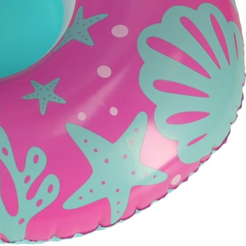 Kółko do pływania koło dmuchane dla niemowląt pontonik z daszkiem BESTWAY 34091 różowe Kik Sp. z o. o. Sp. k.