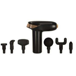 Pistolet do masażu masażer do pleców ciała mini LED 6w1 Kik Sp. z o. o. Sp. k.
