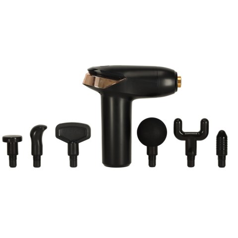 Pistolet do masażu masażer do pleców ciała mini LED 6w1 Kik Sp. z o. o. Sp. k.