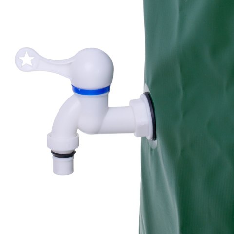 Pojemnik LUARO zbiornik na deszczówkę z kranem beczka na wodę deszczową składana 500 litrów Kik Sp. z o. o. Sp. k.