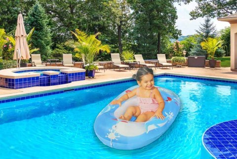 Ponton dmuchany łódka delfin do pływania BESTWAY 34037 Kik Sp. z o. o. Sp. k.