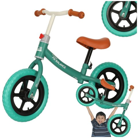 Rowerek biegowy Trike Fix Balance rower ultra lekki turkusowy Kik Sp. z o. o. Sp. k.