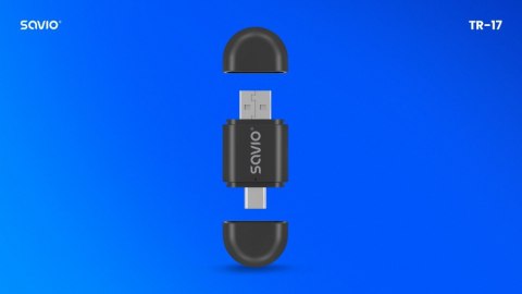 Adapter bezprzewodowy CarPlay & Android Auto TR-17 Savio