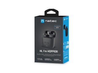 Mikrofon HOPPER krawatowy bezprzewodowy USB-C Natec