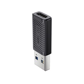Adapter przejściówka USB-C do USB-A 3.0 (męski) 5Gb/s - czarny ACEFAST