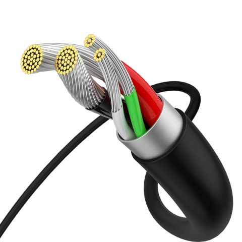 Kabel przewód Superior USB-A - micro USB 2A 2m - czarny BASEUS