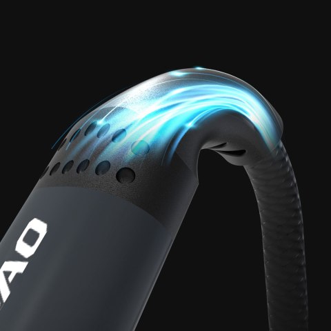 Kabel przewód z oplotem L3SM USB-A - MicroUSB 3A 1.2m - czarny DUDAO