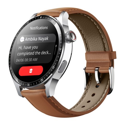 Smartwatch Classic Series JR-FC2 Pro z funkcją odbierania połączeń - srebrny JOYROOM
