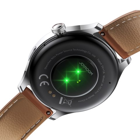 Smartwatch Classic Series JR-FC2 Pro z funkcją odbierania połączeń - srebrny JOYROOM