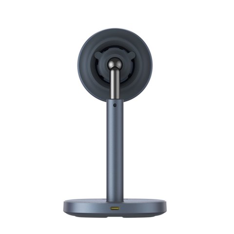 2w1 Ładowarka indukcyjna Orbit 2 Pro MagSafe Qi2 20W z chłodzeniem - szara BASEUS