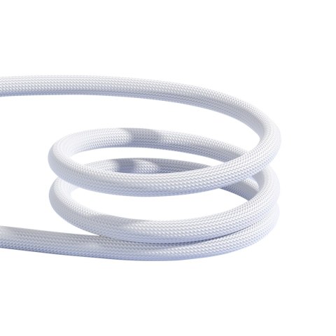 Kabel przewód Crystal-Clear Series 3A USB-A - USB-C 1.2m - biały