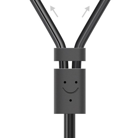 Kabel przewód audio 3.5mm minijack (męski) - 2RCA (męski) 5m - szary UGREEN
