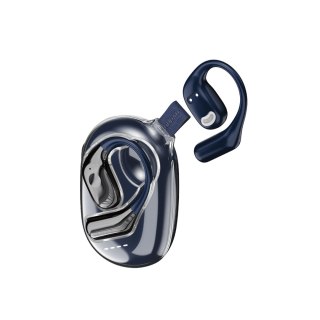 Słuchawka biznesowa Bluetooth 5.3 OWS USB-C - granatowa DUDAO