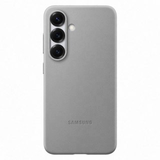 Etui plecki z ekoskóry Samsung KindSuit Case do Samsung Galaxy S25 - szare SAMSUNG