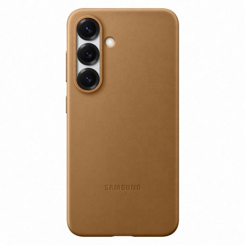 Etui plecki z ekoskóry Samsung KindSuit Case do Samsung Galaxy S25 - złote SAMSUNG