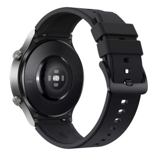 Pasek silikonowy do zegarka Huawei Watch GT 2/3/4/2 Pro/3 Pro/4 Pro/GT 2e 46mm - czarny