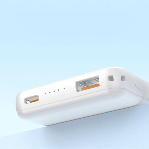 Powerbank K14S+ 10000mAh z podstawką 20W USB-A / USB-C / MagSafe - biały DUDAO