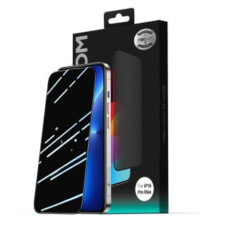 Szkło hartowane 2.5D Dustproof prywatyzujące z czarną ramką na iPhone 15 Plus/16 Plus JOYROOM