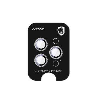 Szkło ochronne na obiektywy iPhone 16 Pro/16 Pro Max - czarne JOYROOM
